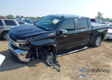 2019 Chevrolet Silverado Lt из США, поврежденный, VIN 3GCUYDED6KG184372